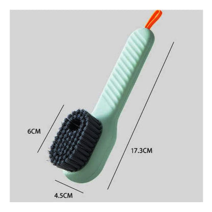 Multifunctional Liquid Shoe Cleaning Brush with Soap Dispenser