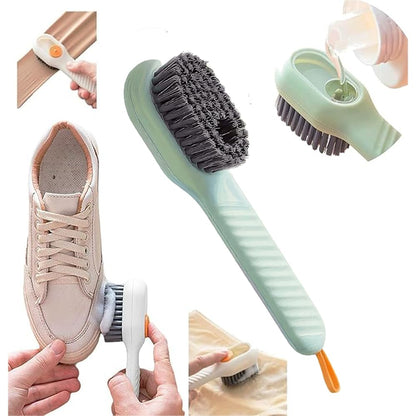 Multifunctional Liquid Shoe Cleaning Brush with Soap Dispenser