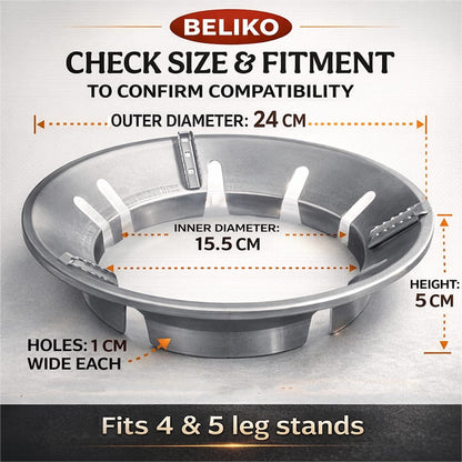 Gas Saver Burner Stand | Energy Saving Burner Ring Jali