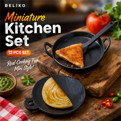 Iron Miniature Kitchen Set for Kids