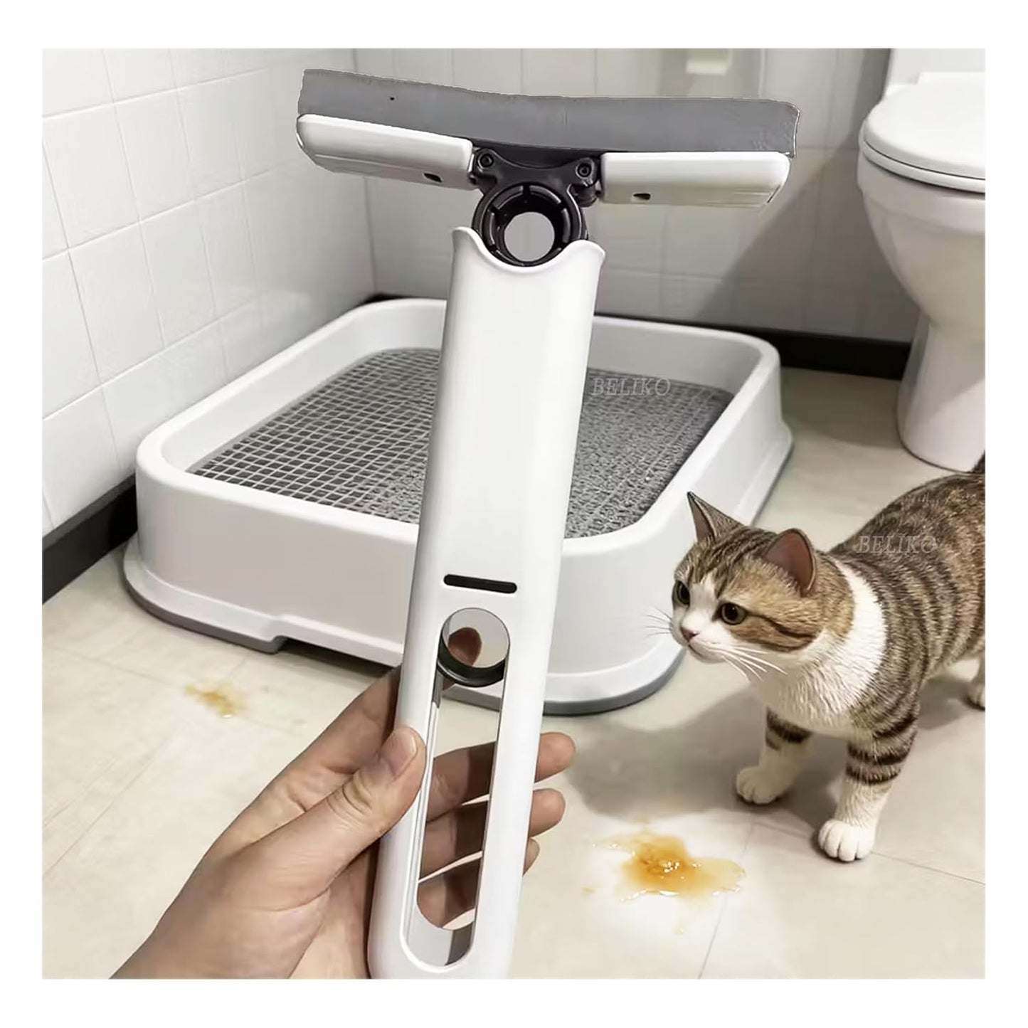 Portable Self Squeeze Mini Mop for Floor Cleaning