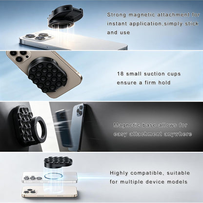 3 in 1 Suction Magnetic Phone Holder