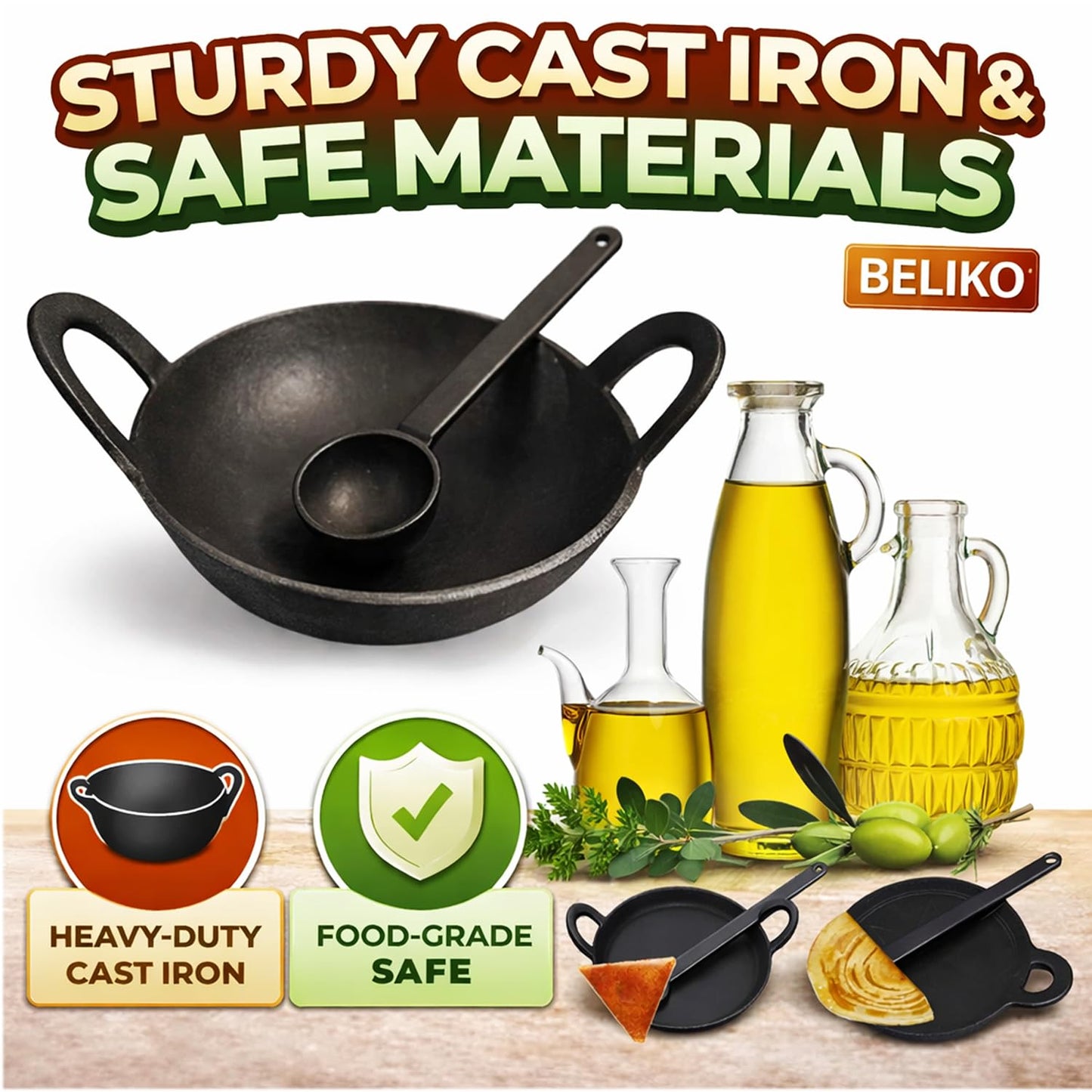 Iron Miniature Kitchen Set for Kids
