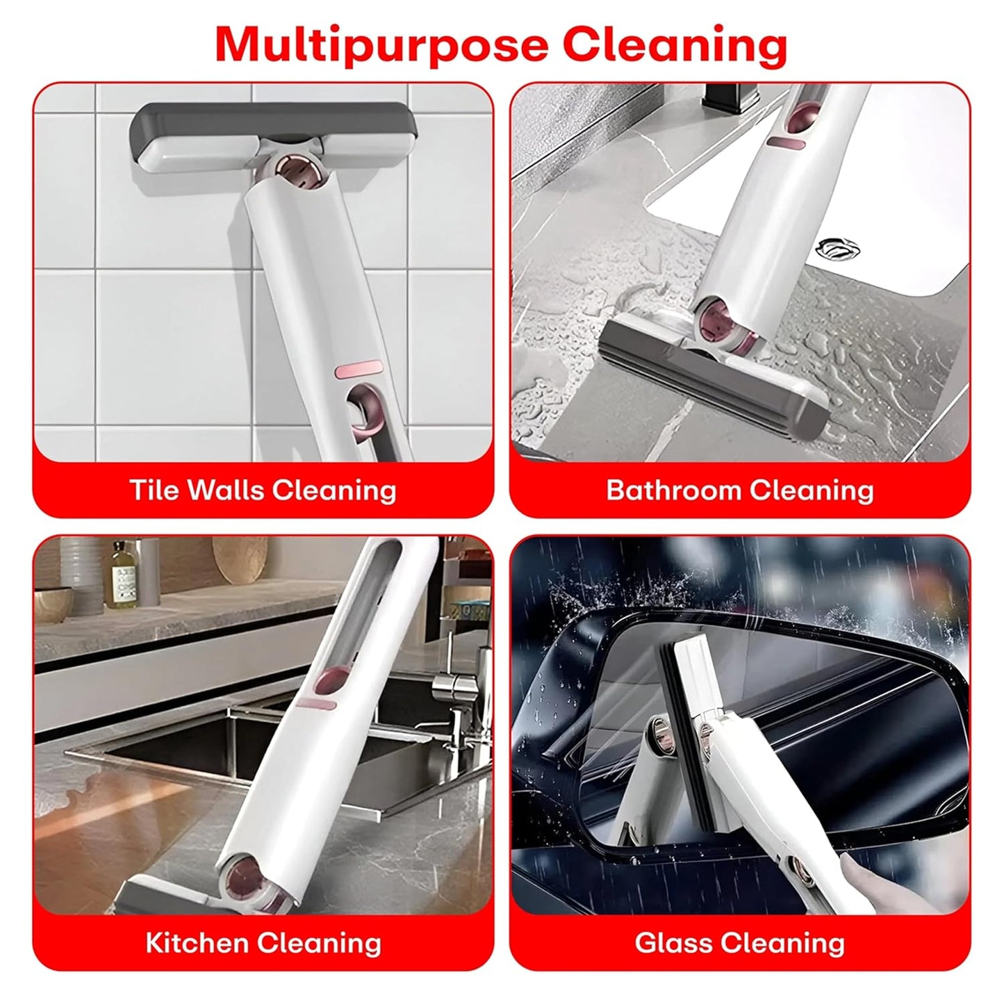 Portable Self Squeeze Mini Mop for Floor Cleaning