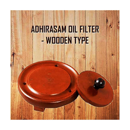 BELIKO Wooden Adhirasam Sweet Maker | Traditional Ariselu Oil Filter with Handle | Adhirasam Presser, Kajjaya Oil Strainer & Anarsa Sweet Maker | Arisa Eco-Friendly Kitchen Tool Set