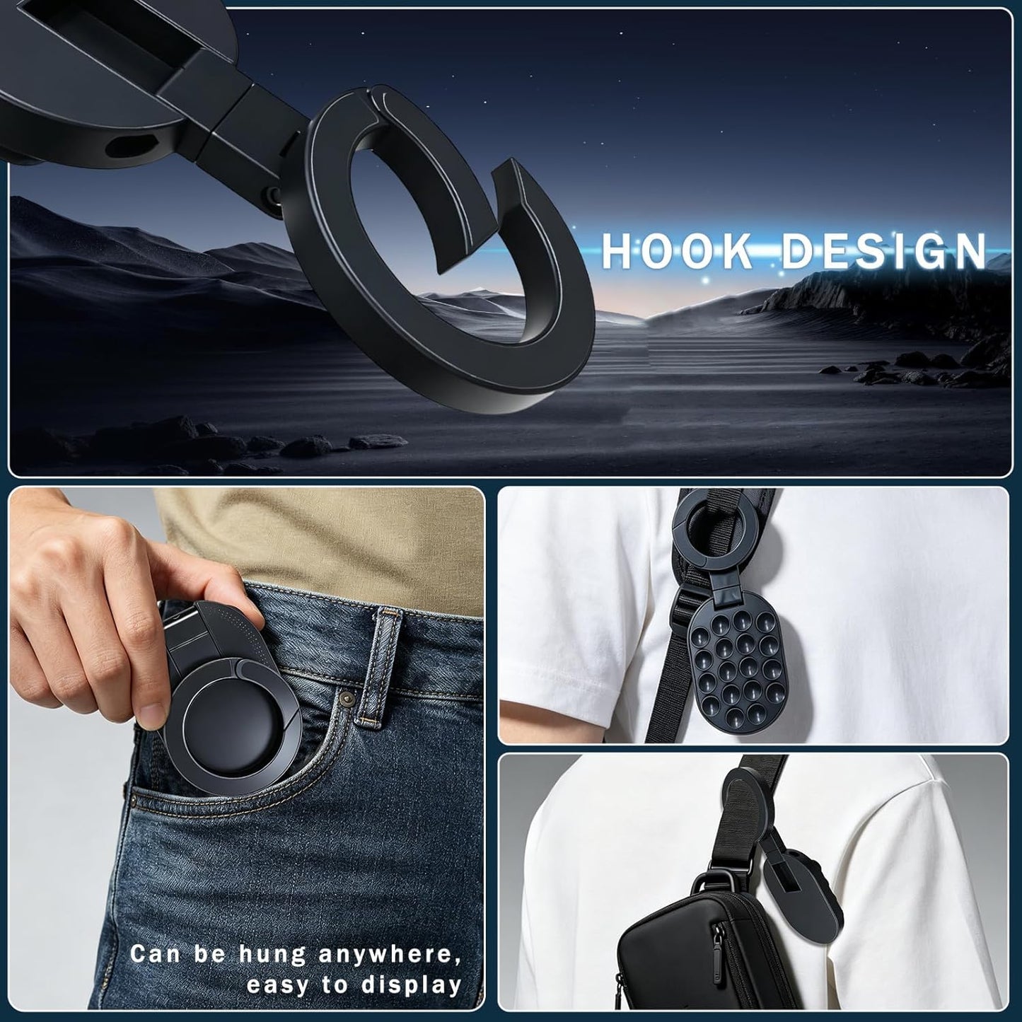3 in 1 Suction Magnetic Phone Holder