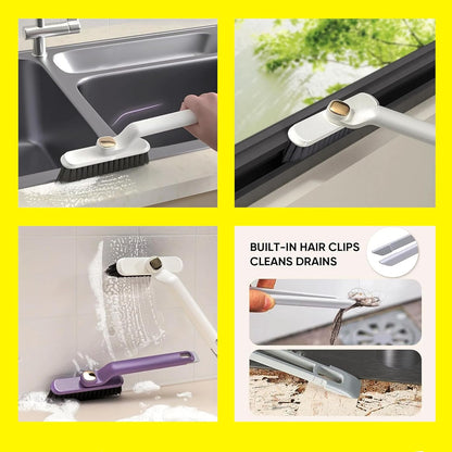 360° Rotating Bathroom Cleaning Brush