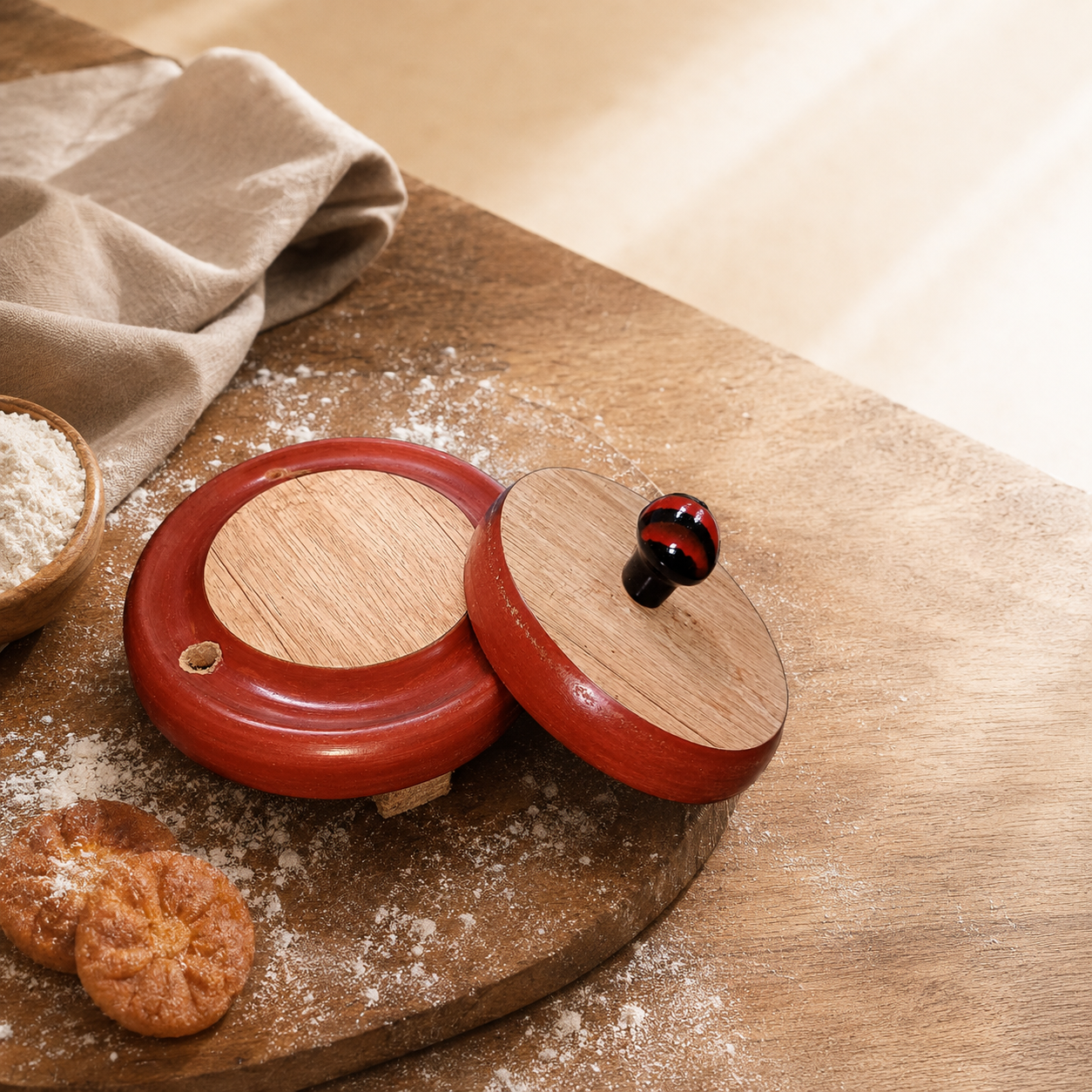Beliko Wooden Adhirasam Sweet Maker